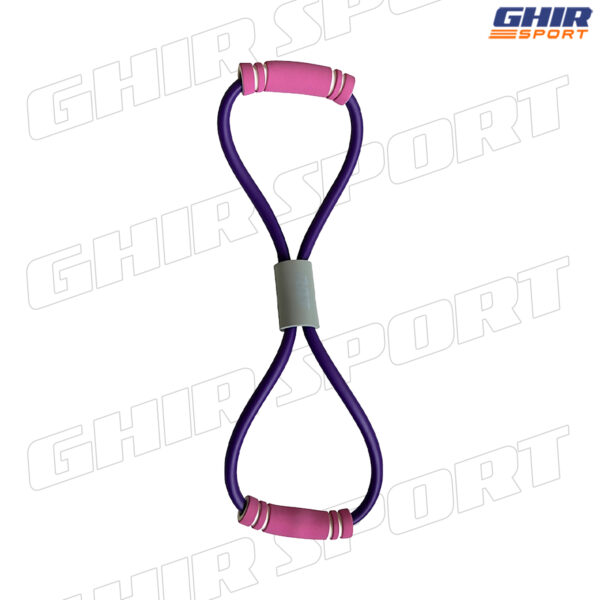 BANDE ELASTIQUE DE RESISTANCE EN FORME 8 POUR YOGA FCP-1208 – Image 2