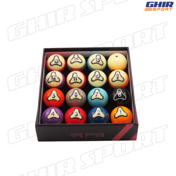 JEUX DE BOULE BILLARD PROFESSIONNEL HONG 57MM – Image 3