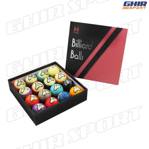 JEUX DE BOULE BILLARD PROFESSIONNEL HONG 57MM – Image 2