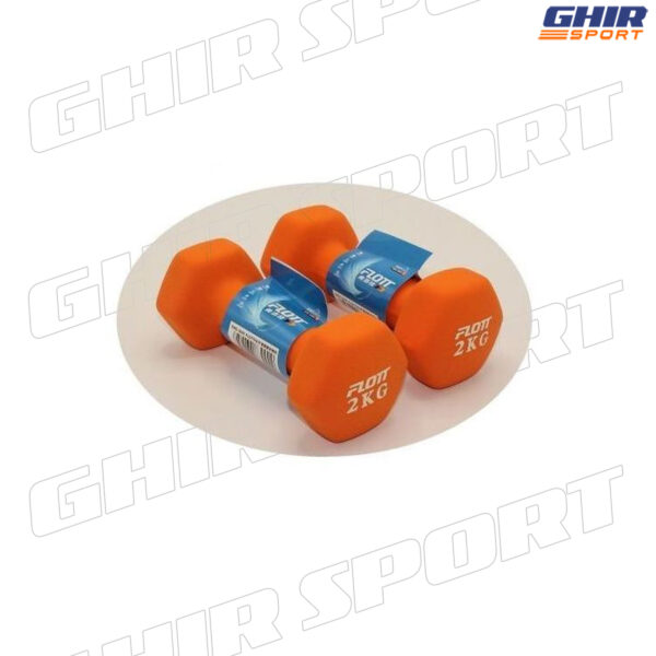 HALTERE HEXAGONALE EN NEOPRENE FLOTT FWS-2000 – Image 4