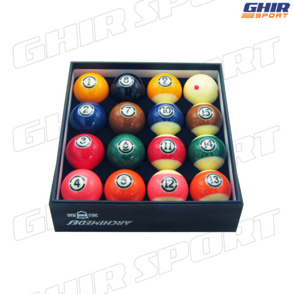 JEUX DE BOULE BILLARD ARCHIMEDES 57MM – Image 2