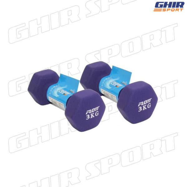 HALTERE HEXAGONALE EN NEOPRENE FLOTT FWS-2000 – Image 7