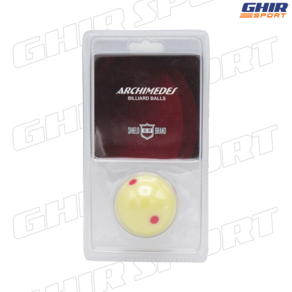BOULE BLANCHE BILLARD ACHIMIDES – Image 2