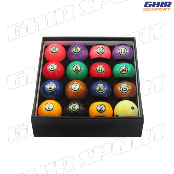 JEUX DE BOULE BILLARD ARCHIMEDES PROFESSIONNEL 57MM BLACK – Image 3