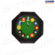 HORLOGE MURALE BILLARD OCTOGONE