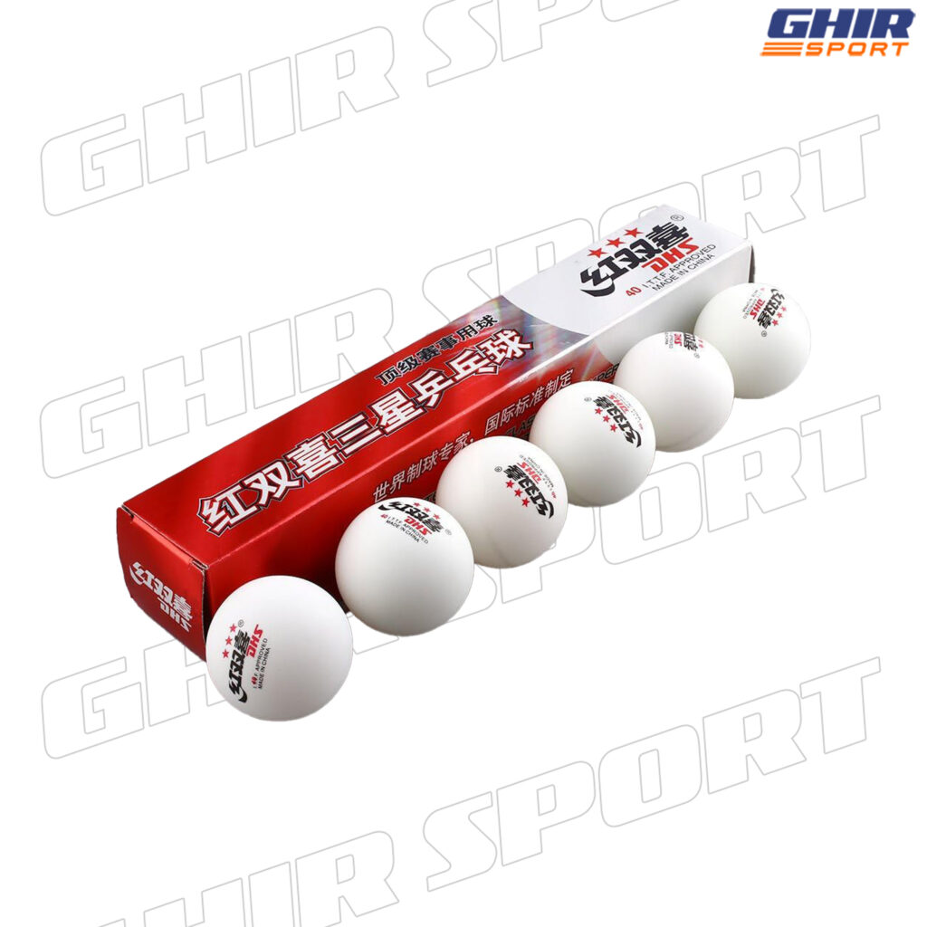 BALLE DE PING PONG 3 ETOILES DHS