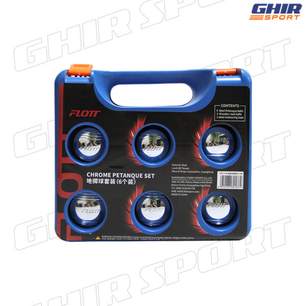 KIT DE BOULES DE PETANQUE EN CHROME (6 BOULES) FZB-0186 – Image 3