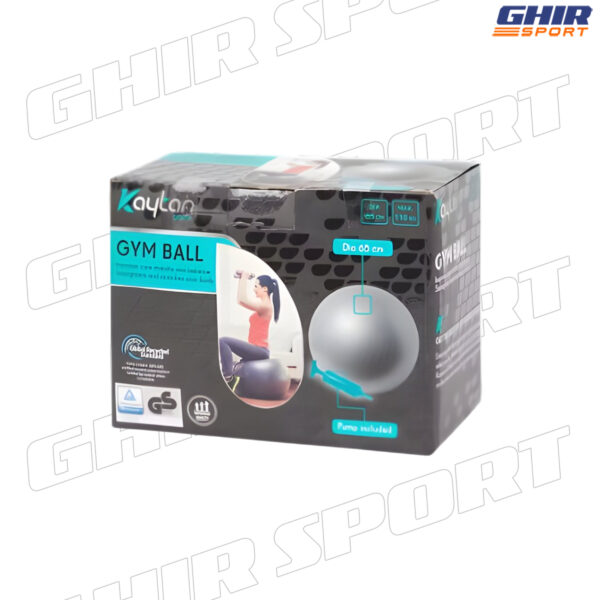 BALLON DE DE GYM SPORT KAYTAN 65CM – Image 3
