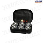 Jeu De Boules De Petanque En Chrome (6 Boules) Fzb-0176