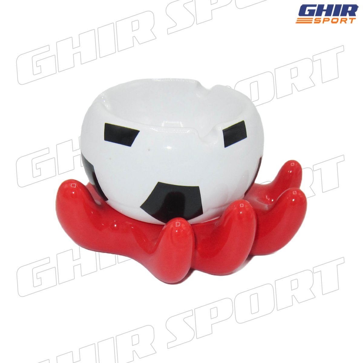 GJY2JCD-1.jpg CENDRIER EN CERAMIQUE AVEC MAIN – Image 1