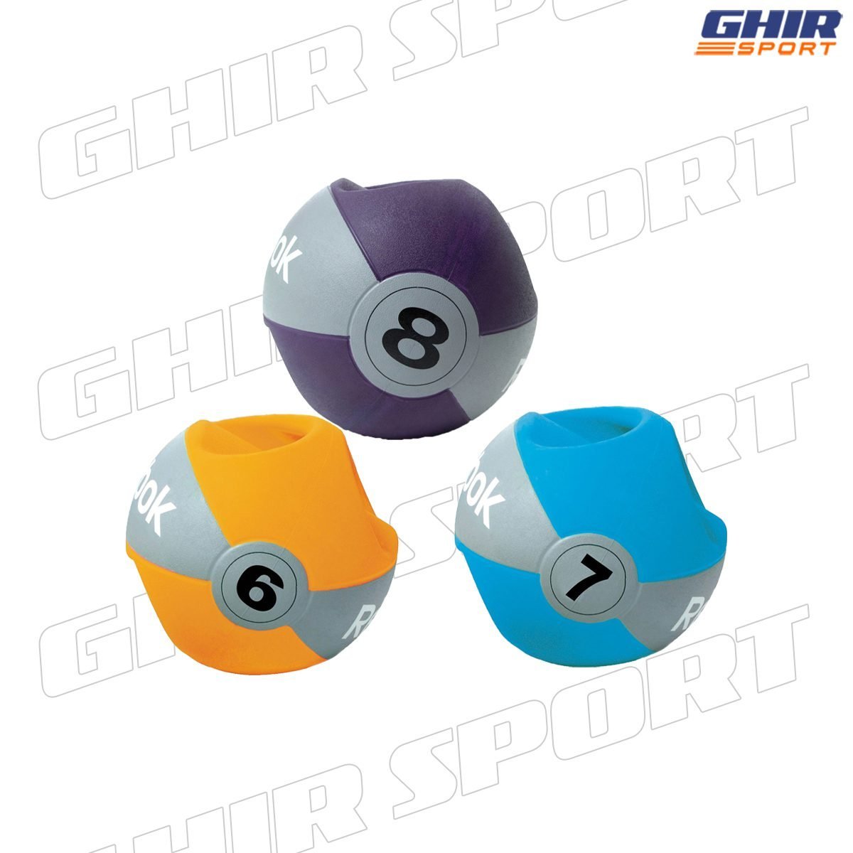 GRESKG4.jpg DOUBLE GRIP MEDECINE BALL REEBOK RE-21126H – Image 1