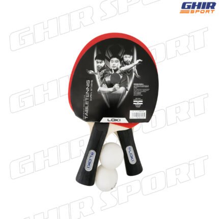 Ping Pong Raquette + 2 Balle Loki