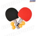 Description : Raquette Ping Pong + 4 Balles FOX