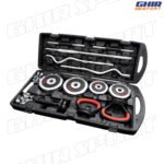 Valise d’Haltères Chrome 58kg – York Fitness