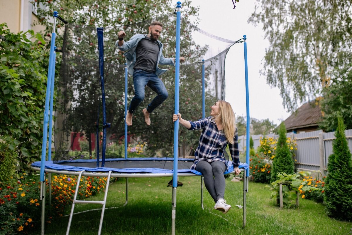 Trampoline adulte